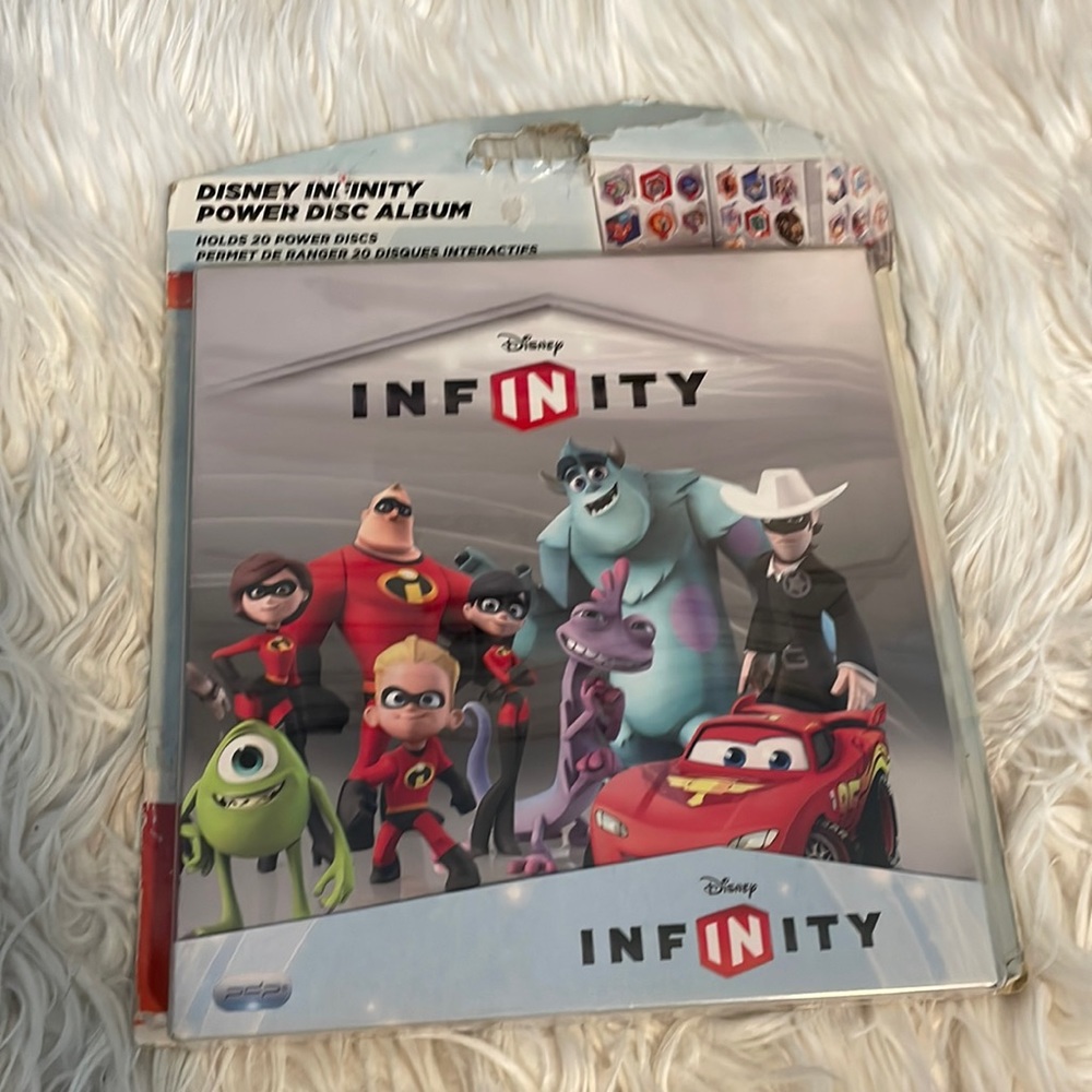 New opened box Disney infinity power disc album